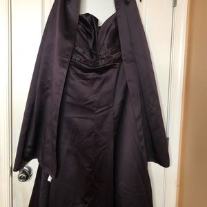 DAVIDS BRIDAL Mother of the Bride/Groom Formal Strapless Formal size 20